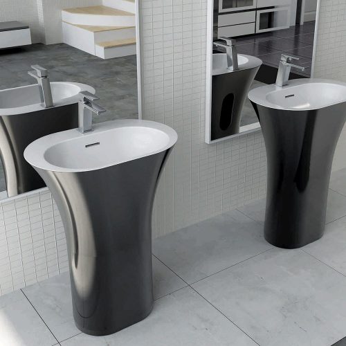 Iceland Freestanding Basin